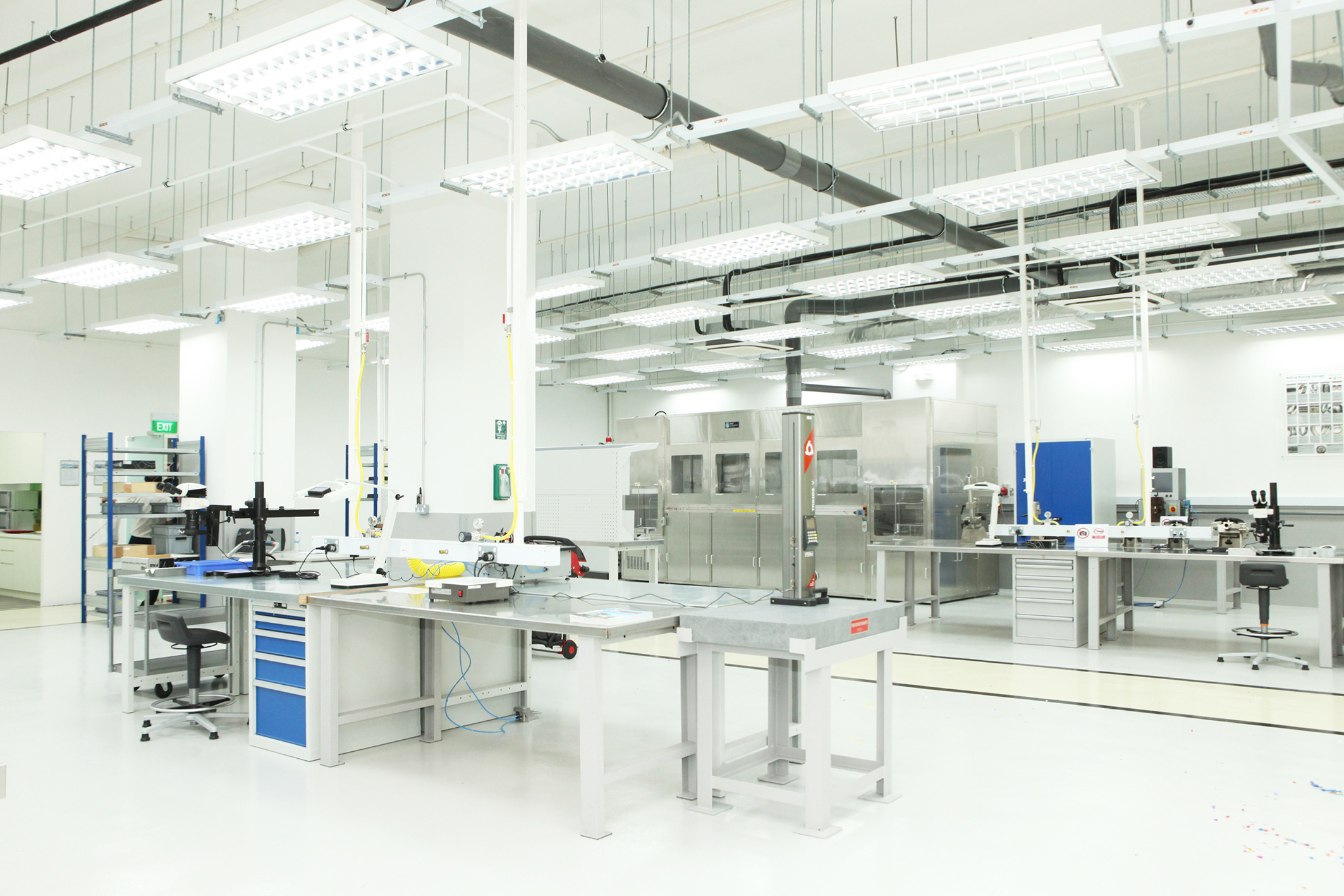 FAG航空航天新加坡公司的軸承測(cè)試、修復(fù)和再制造中心概覽圖。